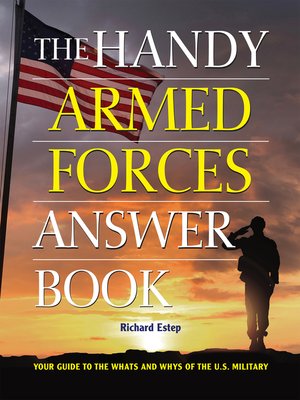 cover image of The Handy Armed Forces Answer Book